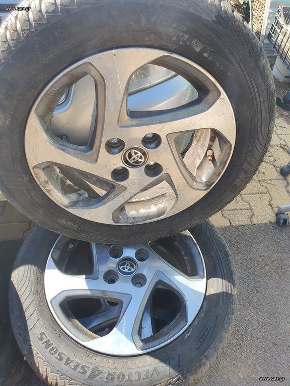 ΖΑΝΤΟΛΑΣΤΙΧΑ ΑΛΟΥΜΙΝΙΟΥ TOYOTA YARIS