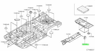 ΚΛΙΠ ΜΕΤΑΛΛΙΚΗ ΡΟΔΕΛΑ ΟΥΠΑ NISSAN  0122100Q0D-thumb-1