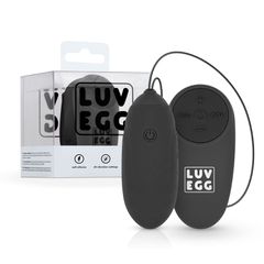 LUV Vibrating Egg Remote Control 10m Black-thumb-8