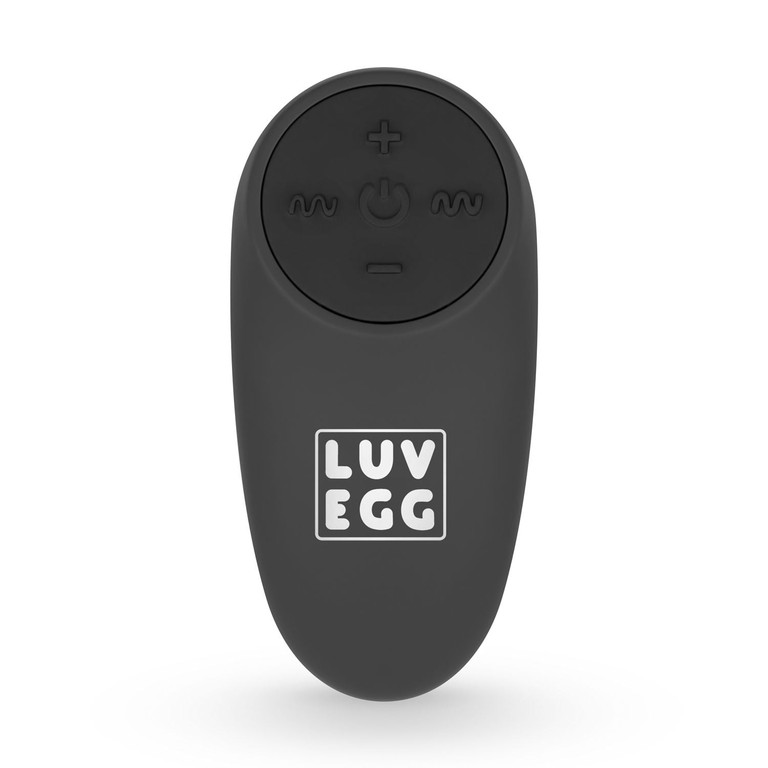 LUV Vibrating Egg Remote Control 10m Black