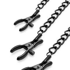 Nipple & Clitoral Clamps - Black-thumb-2