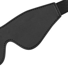 Faux Leather Blindfold - Black-thumb-3
