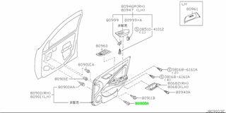 ΚΛΙΠ ΤΑΠΕΤΣΑΡΙΑΣ   NISSAN SUNNY ALMERA N15  0155309021-thumb-1