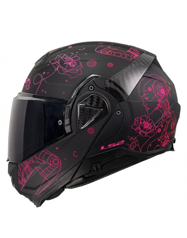 LS2 FF910 Advant II Sophia Black/Pink