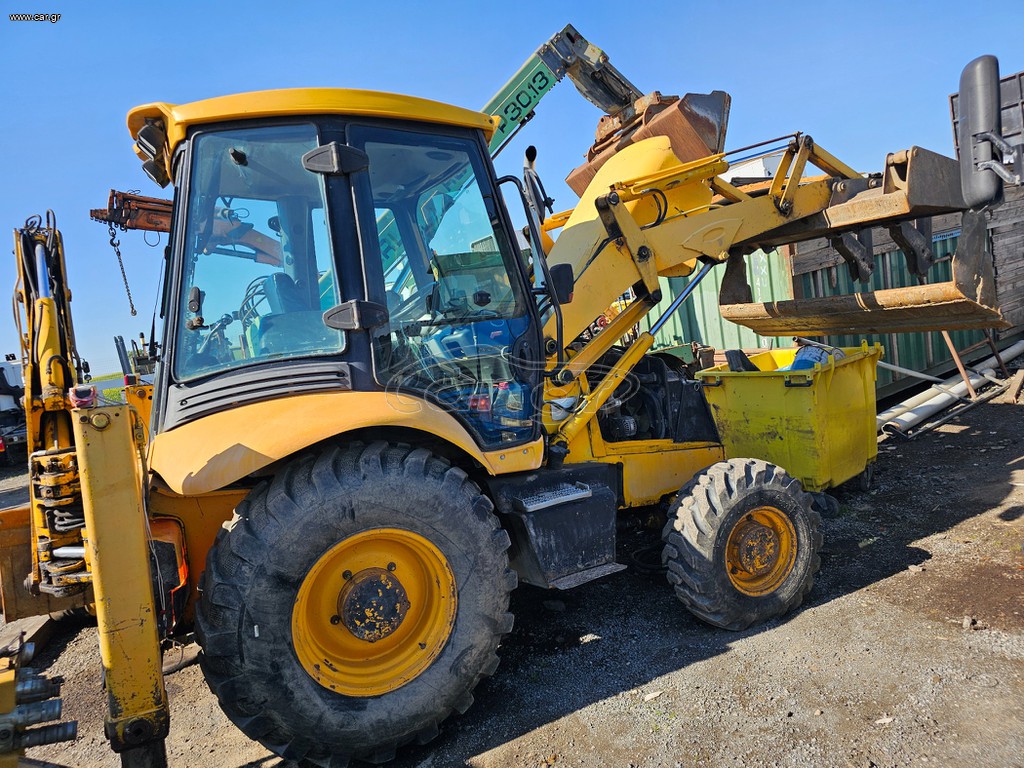 Εκσκαφέας Με Λάστιχα JCB 2007 3CX