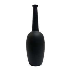 ΕΠΙΤΡΑΠΕΖΙΟ ΚΕΡΑΜΙΚΟ ΔΙΑΚΟΣΜΗΤΙΚΟ ELENDIL HM4591.02 ΜΑΥΡΟ ΜΑΤ Φ13x40Υεκ