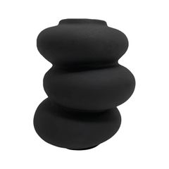 ΕΠΙΤΡΑΠΕΖΙΟ ΚΕΡΑΜΙΚΟ ΔΙΑΚΟΣΜΗΤΙΚΟ ROOK HM4628.02 ΜΑΥΡΟ ΜΑΤ Φ16x19,5Υεκ