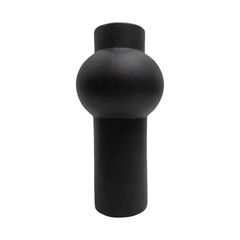 ΕΠΙΤΡΑΠΕΖΙΟ ΚΕΡΑΜΙΚΟ ΔΙΑΚΟΣΜΗΤΙΚΟ SCEPTER HM4605.02 ΜΑΥΡΟ ΜΑΤ Φ15x30Υεκ
