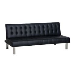 STATE BLACK PU ΚΑΝΑΠΕΣ-ΚΡΕΒΑΤΙ 180X79εκ.