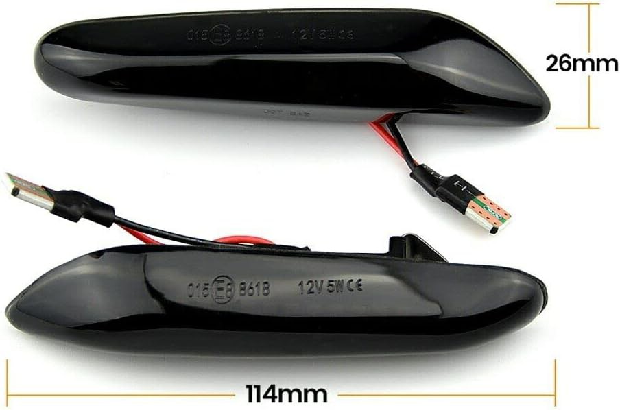 Dynamic LED Φλας Φτερού Φιμέ – BMW E46 / E60 / E61 / E90 / E91 / E81 / E87 / E82 / E88 / E83 / E84 / E92 / E93 / X3 / X1