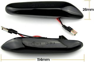 Dynamic LED Φλας Φτερού Φιμέ – BMW E46 / E60 / E61 / E90 / E91 / E81 / E87 / E82 / E88 / E83 / E84 / E92 / E93 / X3 / X1
