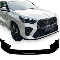 Μπροστινό Spoiler Για Bmw X1 U11 2022+ M-Packet Γυαλιστερό Μαύρο 3 Τεμάχια (CAR0032211)