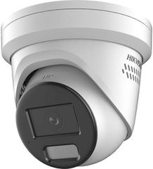 HIKVISION - DS-2CD2347G2H-LISU/SL(eF) Κάμερα IP Dome ColorVu Smart Hybrid 4MP, με φακό 2.8mm, εμβέλεια λευκού φωτός 40 μέτρα, ενσωματωμένο μικρόφωνο και Strobe light alarm.
