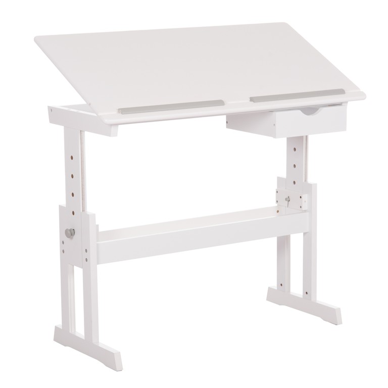 ΓΡΑΦΕΙΟ/ΣΧΕΔΙΑΣΤΗΡΙΟ ΠΑΙΔΙΚΟ ASCENT HM18289 MDF ΣΕ ΛΕΥΚΟ 109x55x87,5Υεκ