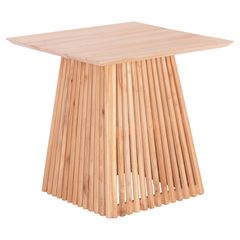 ΤΡΑΠΕΖΙ ΤΡΑΠΕΖΑΡΙΑΣ ΤΕΤΡΑΓΩΝΟ FRANTZ HM9458.01 ΜΑΣΙΦ MINDI ΞΥΛΟ 80,5x80,5x78,5Yεκ.