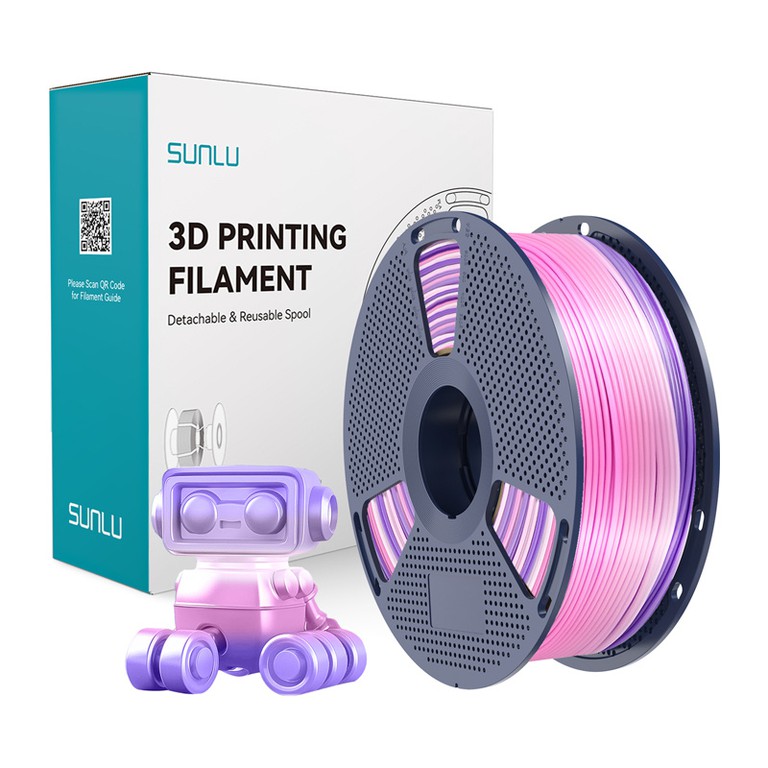 Νήμα Sunlu PLA+ Silk (Rainbow) 03