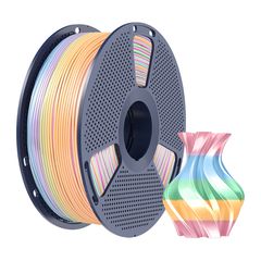 Νήμα Sunlu PLA+ Silk (Rainbow) 04-thumb-1