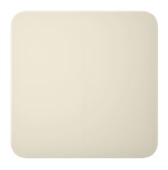 AJAX - SOLO BUTTON (1-GANG/2-WAY) IVORY Πρόσοψη μιας θέσης για ασύρματο διακόπτη ελέγχου φωτισμού, σε κρεμ χρώμα.