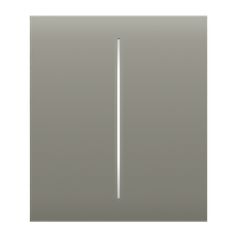 AJAX SYSTEMS - CENTER BUTTON (2-GANG) OLIVE Κεντρική πρόσοψη για πλαίσιο (Frame) 3, 4 ή 5 θέσεων ασύρματου διπλού διακόπτη ελέγχου φωτισμού, σε λαδί χρώμα.
