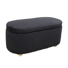 FOSTER ΣΚΑΜΠΟ VELVET BLACK ΜΕ ΑΠΟΘ. ΧΩΡΟ 99Χ45X45εκ.