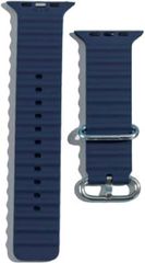 XO BT02A Marine Λουράκι Ρολογιού Σιλικόνης Universal Μπλε 38/40/41mm