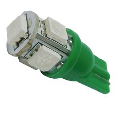 T10 LED 5 SMD 5050 12V Πράσινο 1 Τεμάχιο FZKRU131