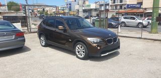 Bmw X1 2011 -χλμ 129000-ηλεκτρική οροφή-δερμάτινα-ελληνικό-βιβλίο σέρβις