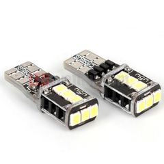 T10 LED Can Bus 9 SMD 5050 12V Ψυχρό Λευκό 2 Τεμάχια FZKRU650