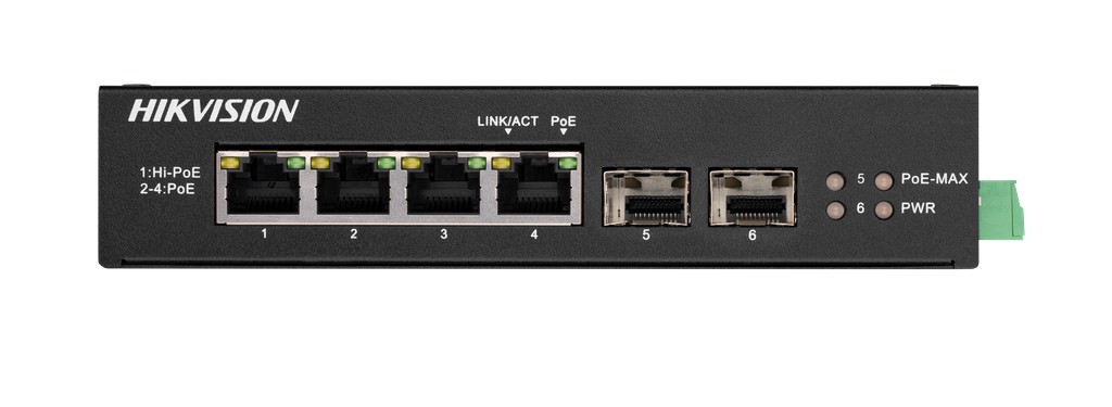 HIKVISION - DS-3T0506HP-E/HS