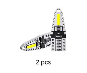 T10 LED Can Bus 2 SMD 7020 12V Ψυχρό Λευκό 2 Τεμάχια FZKRU673
