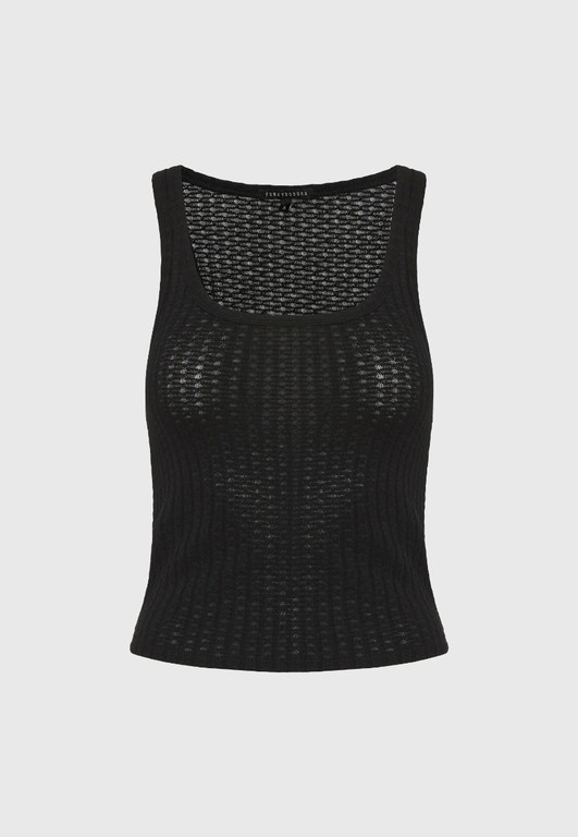 Funky Buddha Γυναικείο Rib Tank Top FBL013-110-17