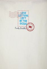 Funky Buddha Γυναικείο Βαμβακερό T-shirt με Τύπωμα FBL013-140-04-thumb-2