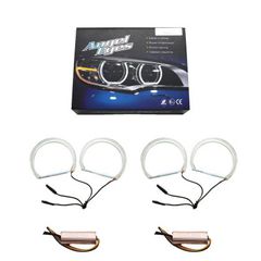Δαχτυλίδια angel eyes για BMW E46 με ανακλαστήρα sedan, combi (1998-2005) / E46 coupe (1998-2003) - U-Design με δύο χρώματα