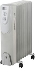 Entac Καλοριφέρ Λαδιού 9 Φέτες 2000W Λευκό με Timer Αντίστροφης Μέτρησης
