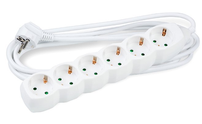 Technik Πολύπριζο 6 Θέσεων 3x1,5mm 1,5m