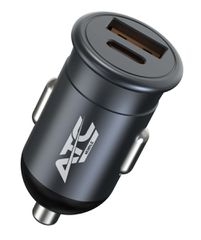 ATC-CA05 Φορτιστής Αυτοκινήτου USB-A & Type-C 65W