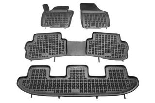Λαστιχένια πατάκια Rezaw Plast για VW Sharan / SEAT Alhambra (2010-2022) - 7 seats - τύπου σκαφάκι - 4τμχ.