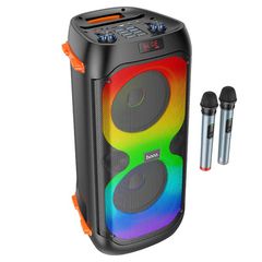 HOCO BS53 ΗΧΕΙΟ BLEUTOOTH OUTDOOR, 2x20w ΜΕ 2 ΑΣΥΡΜΑΤΑ ΜΙΚΡΟΦΩΝΑ