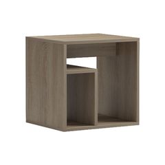 Βοηθητικό τραπέζι Doublo pakoworld sonoma 40x35x40εκ