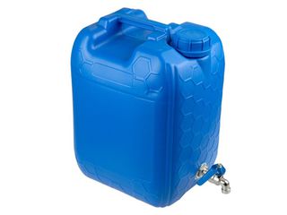 Δοχείο νερού με μεταλλική βρύση 10L μπλε Carmotion FZCMPL0051