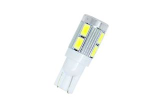 Led λάμπα τύπου Τ10 5W με 10 SMD 5630 led - κατάλληλη για φώτα ημέρας - 1τμχ.