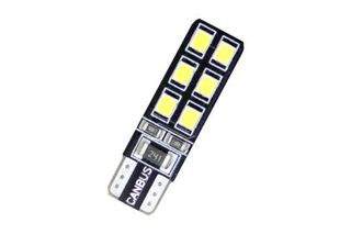 Led λάμπα τύπου Τ10 με 12 led - CANBUS - 1τμχ.