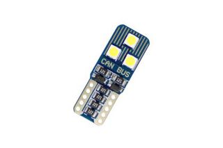 Led λάμπα τύπου T10 με 6 led 3030 - CANBUS - 1τμχ.