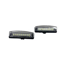 Πλαφονιέρα πίσω πινακίδας Toyota Camry (2006+) / Avensis Verso / Prius (2001+) / Lexus LS/GS/RX 200/300/430 / Mitsubishi Colt (2003+) - 2 τμχ.