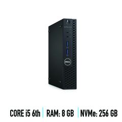 Dell Optiplex 3050 Mini - Μεταχειρισμένο pc – Intel Core i5 6th – 8gb ram – 256gb NVMe