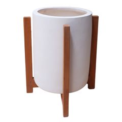 ΓΛΑΣΤΡΑ ΕΣΩΤ.ΧΩΡΟΥ HOFF HM4682.02S FIBER CEMENT ΛΕΥΚΟ-TEAK ΒΑΣΗ Φ31x43Υεκ