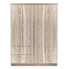 Ντουλάπα ArteLibre HOYA WAX Φυσικό Μοριοσανίδα 119x42x181cm