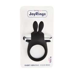 JOYRINGS SILICONE RABBIT VIBRATING COCK RING-thumb-1