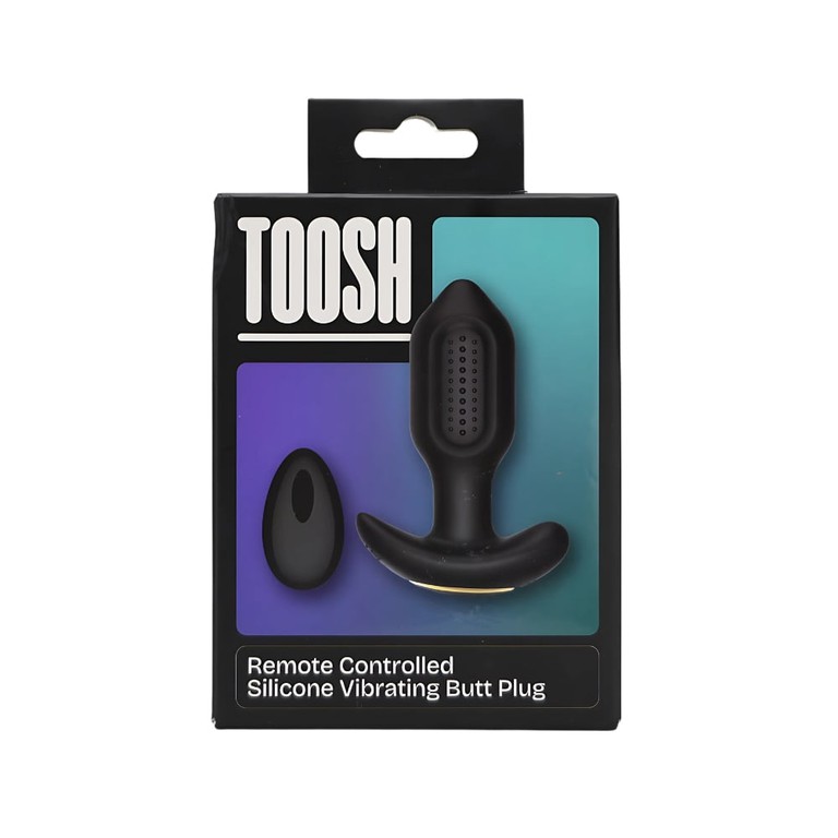 Toosh Remote Controlled Aluminioum Vibrating Butt Plug