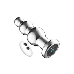 Toosh Remote Controlled Metal Vibrating Anal Beads-thumb-2